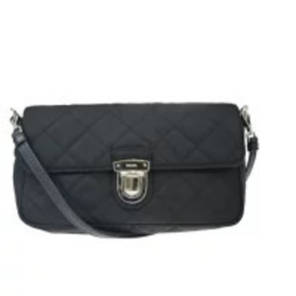 Prada quilted Shoulder Bag Black